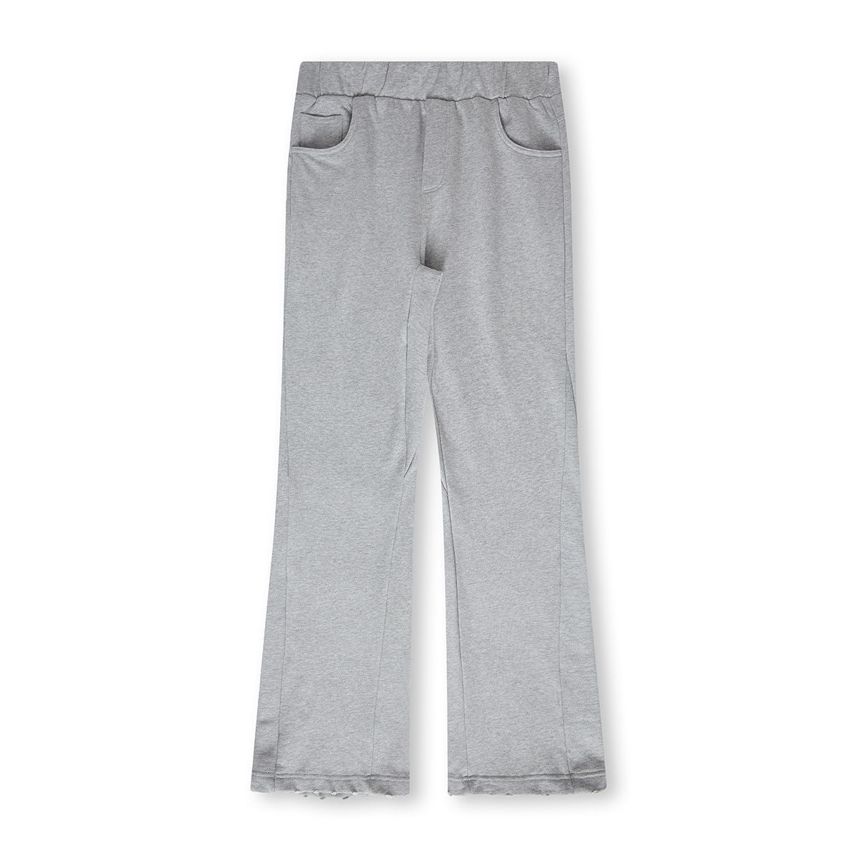 Mens Solid Color Peplum Simple Pants Loose Casual Pants