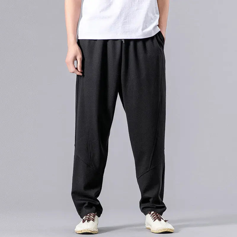 Harem Pants Men's Loose Casual Pants Ocean View Dining