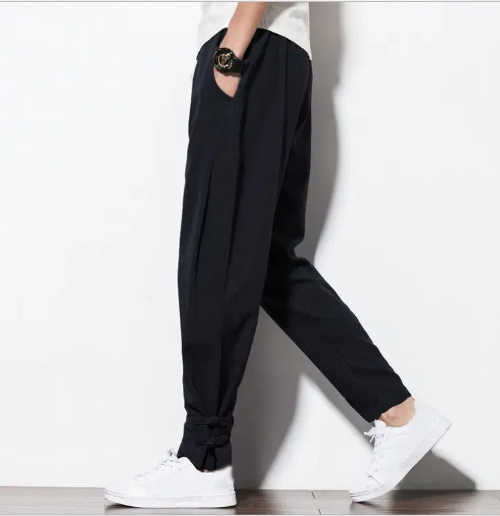 Autumn Harem Pants Linen Hemp Ocean View Dining