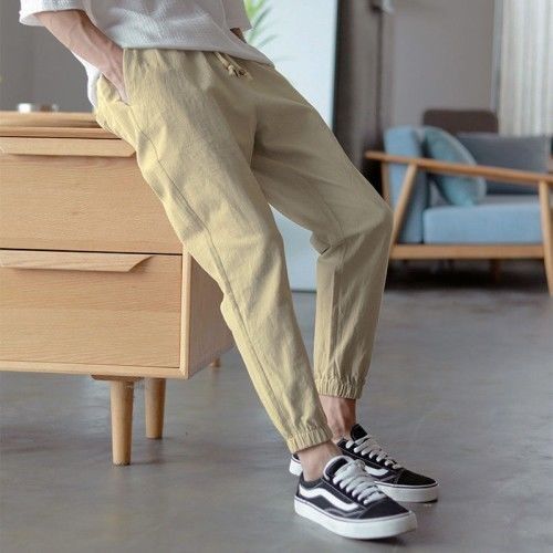 Men's Trousers Cotton Linen Pants