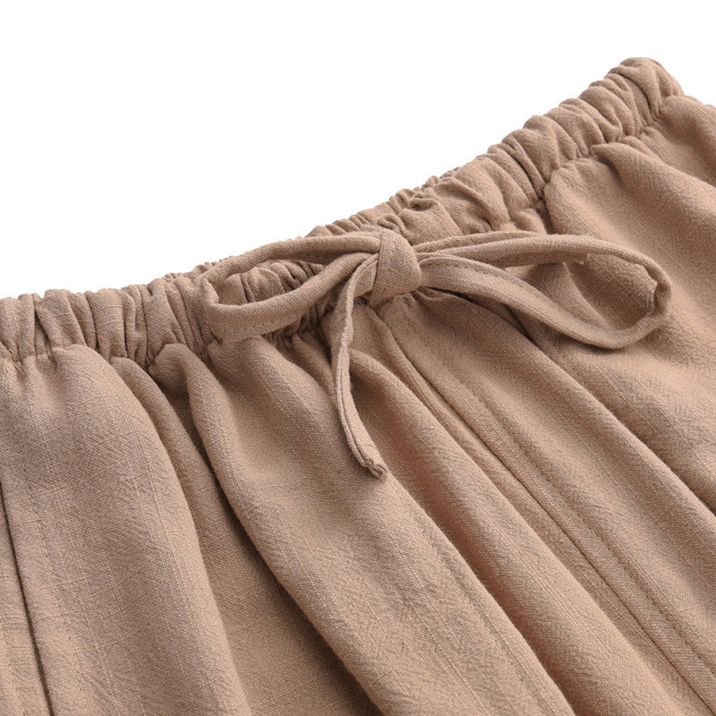Linen Casual Pants Oversized Pants