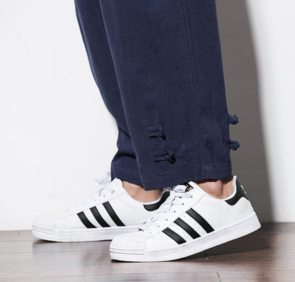 Autumn Harem Pants Linen Hemp